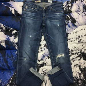 Ag Adriano Goldschmied Jeans - Adriano Goldschmied Cigarette Denim Jeans Ag Adriano Goldschmied Jeans - Adriano Goldschmied Cigarette Denim Jeans